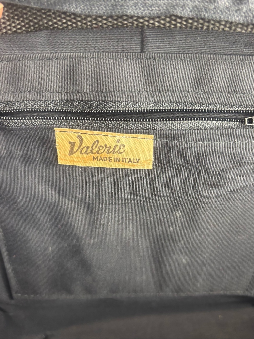 Black Woven Tote Bag - Classic Handheld Style - Picture 8 of 14